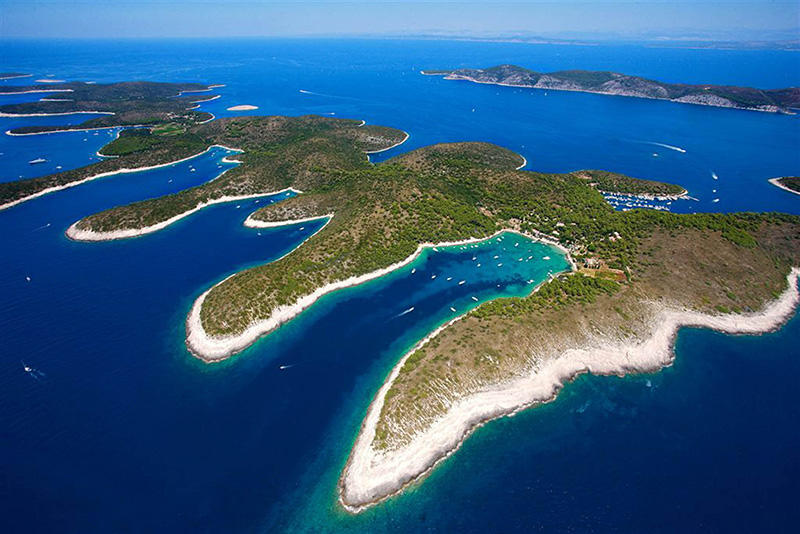 Pakleni Islands near Hvar